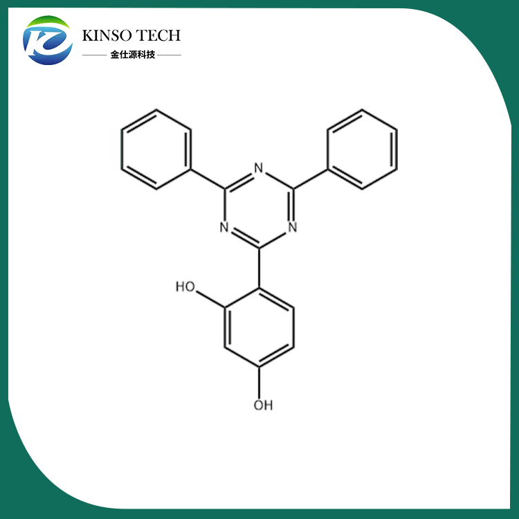 2- (2,4-ডাইহাইড্রোক্সফিনাইল) -4,6-ডিফেনাইল-1,3,5-ট্রায়াজাইন সিএএস 38369-95-8